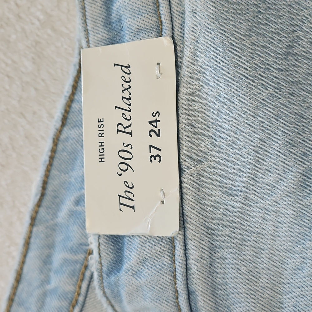 Abercrombie & Fitch Women's 90s Relaxed High Rise Light Blue Jeans:Size- 24S - Picture 4 of 13